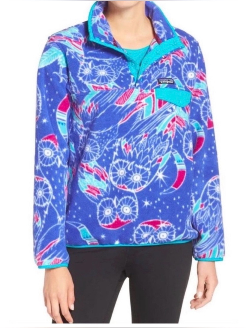 Patagonia Women’s Synchilla Vintage Owl Pattern